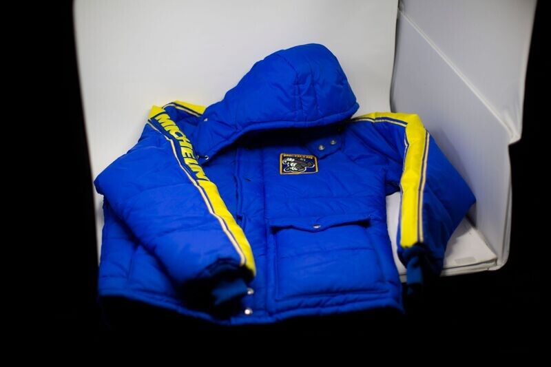Michelin Jacket - Vintage Winter Coat - Type Schrift