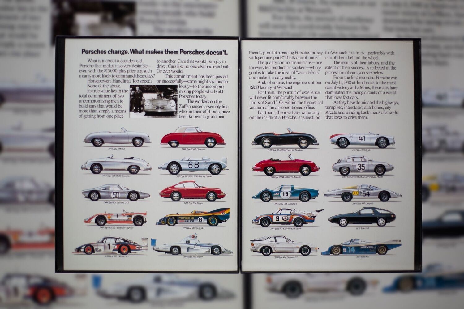Porsche Motorsport - Porsches Change | Type Schrift