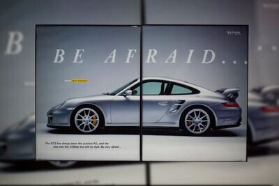 Porsche 997 GT2 - Be Afraid. | Type Schrift