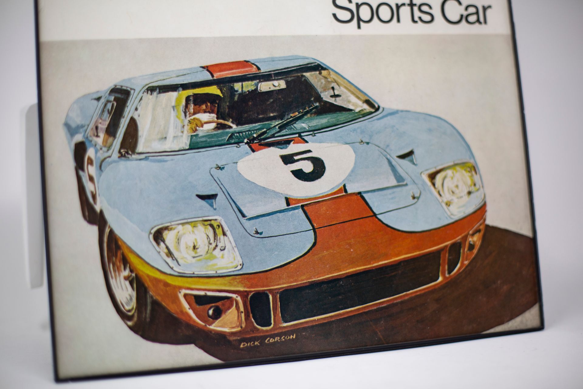Sports Car - 1968 GT40 | Type Schrift