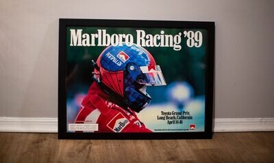 Marlboro Racing ‘89 - 18x24 | Type Schrift