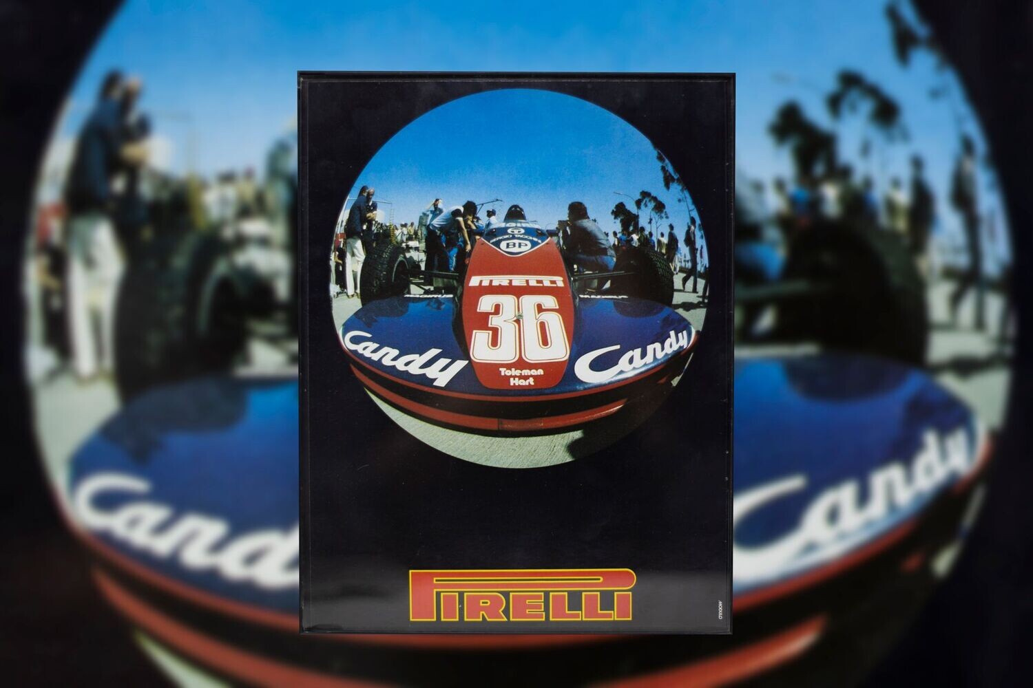 Pirelli Racing - Toleman TG183B | Type Schrift