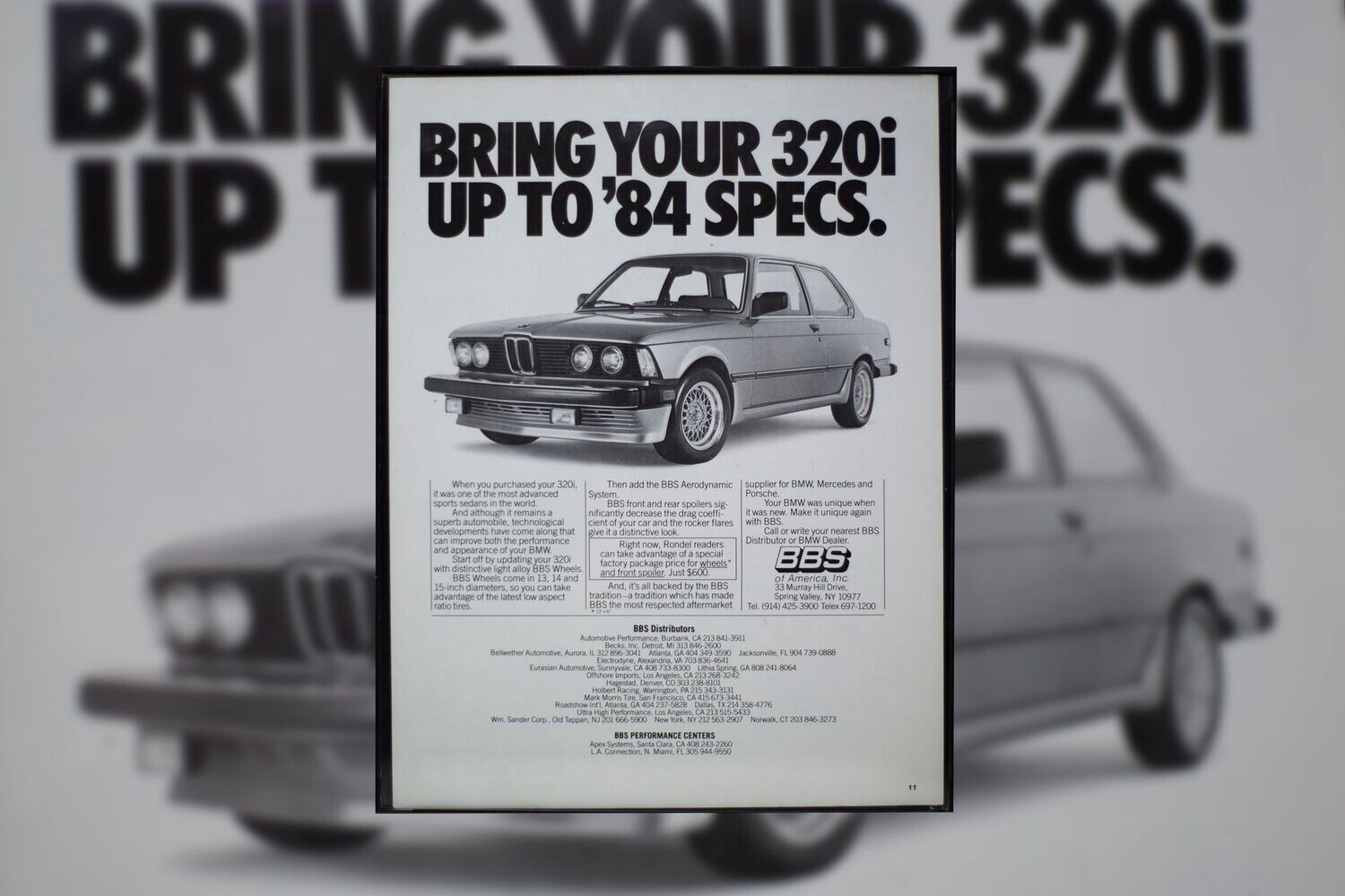 BMW E21 - BBS | Type Schrift