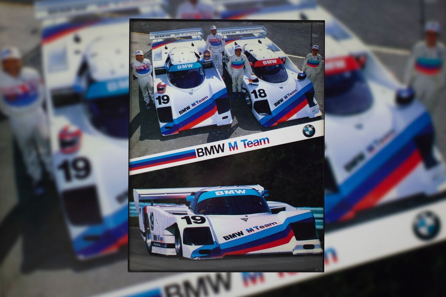 BMW GTP - M Team | Type Schrift