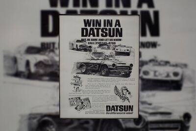 Datsun Motorsport - Datsun 1600 | Type Schrift