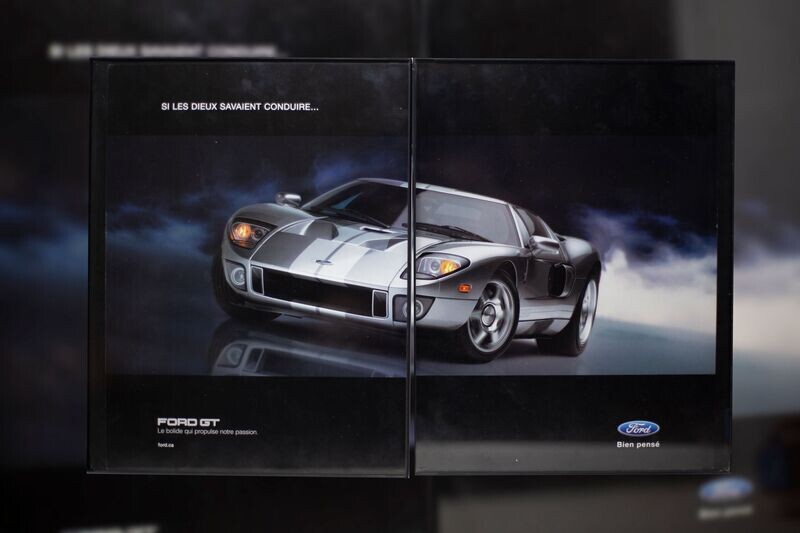 Ford GT - "If the Gods Knew how to Drive" | Type Schrift