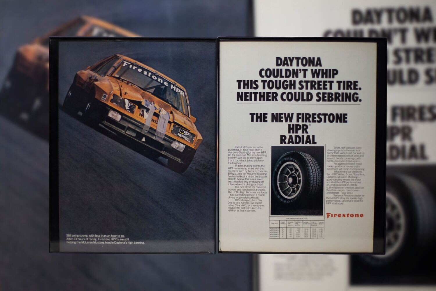 McLaren Mustang - Daytona 24 | Type Schrift