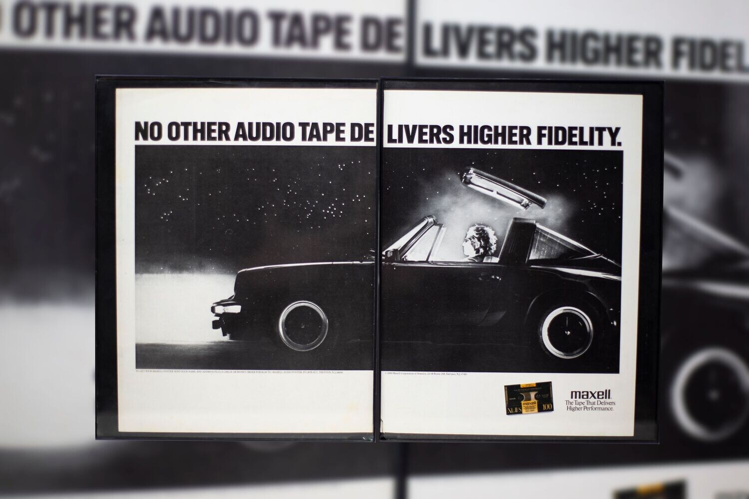 Maxell - Porsche 911 Higher Fidelity | Type Schrift