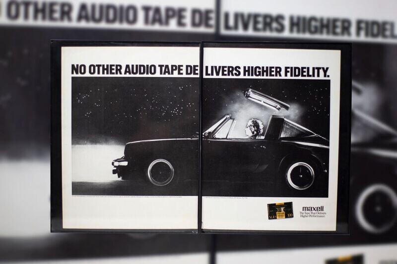 Maxell - Porsche 911 Higher Fidelity | Type Schrift