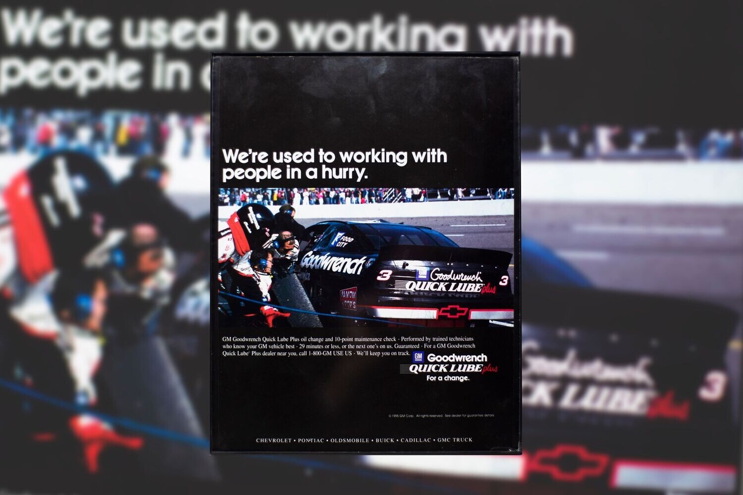 Dale Earnhardt - Quick Lube | Type Schrift