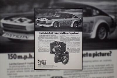 Bob Sharp Racing - Datsun Motorsport 150 mph | Type Schrift