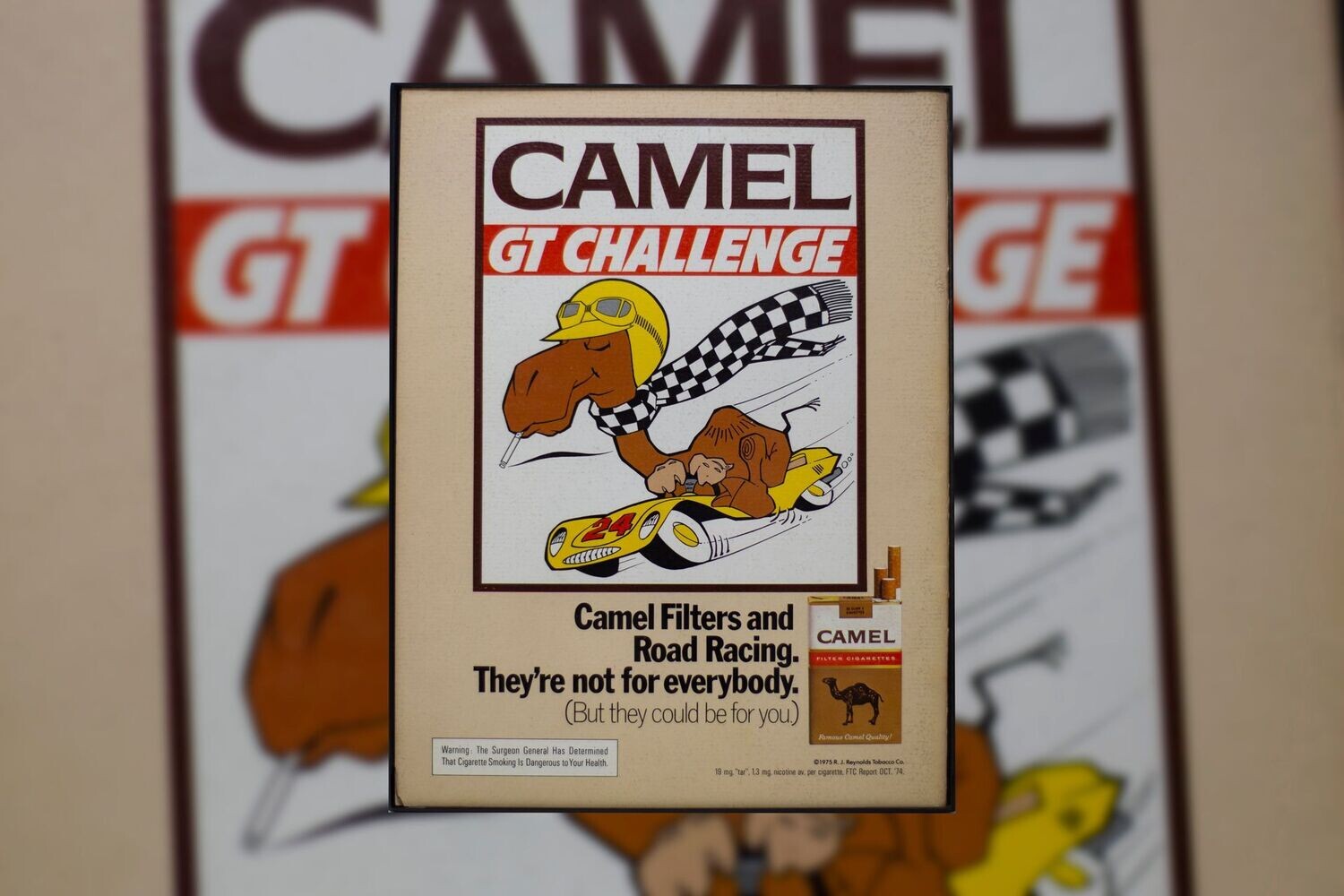 Camel GT Challenge - Not For Everybody | Type Schrift