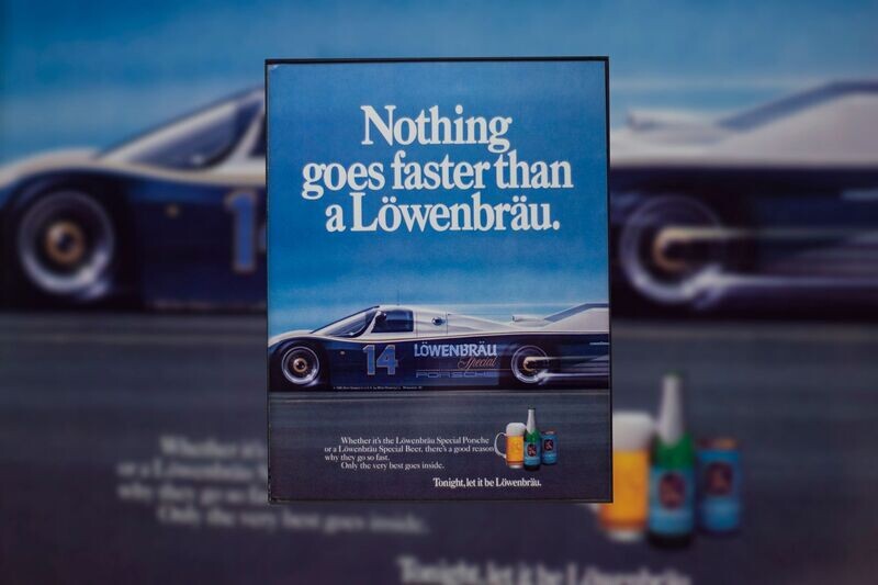 Porsche 962 - Lowenbrau | Type Schrift