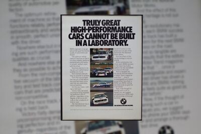 BMW Motorsport - Truly Great High Performance Cars | Type Schrift