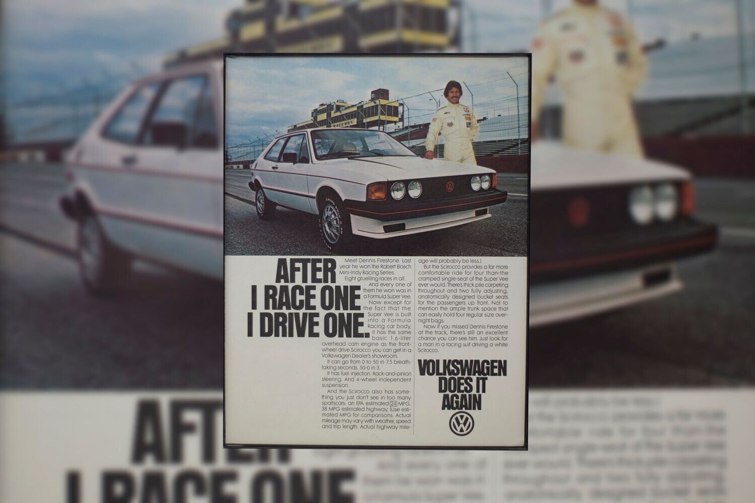 Volkswagen Scirocco - Type 53 - Type Schrift