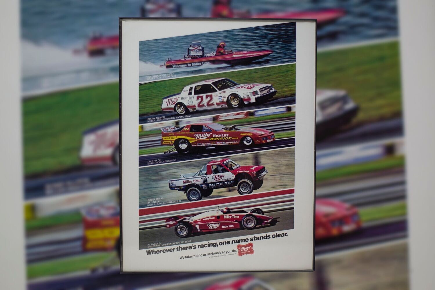 Miller Racing - One Name | Type Schrift