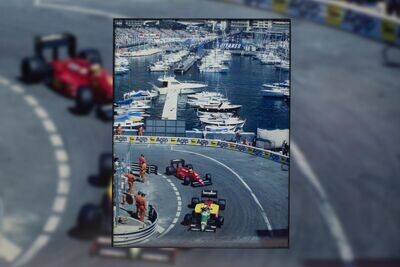 Monaco Grand Prix - Alain Prost | Type Schrift