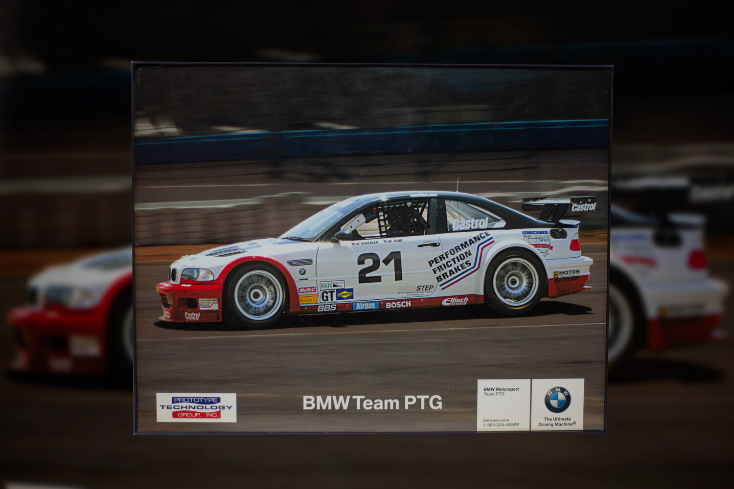 PTG BMW E46 M3 - BMW Team | Type Schrift