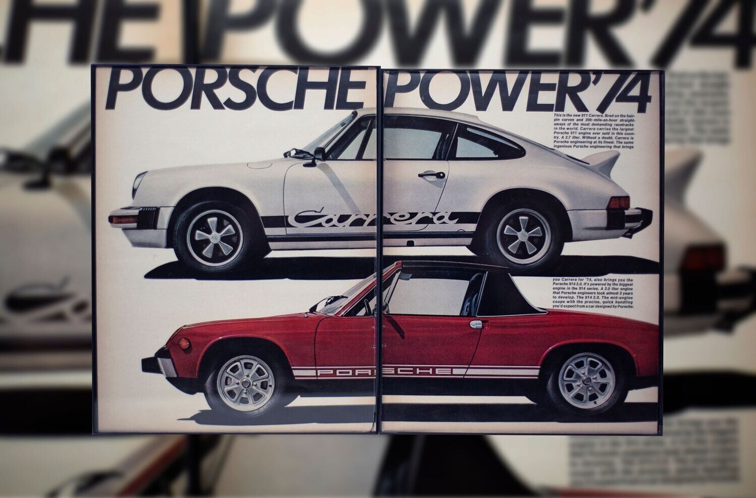 Porsche - 911 Carrera / 914 | Type Schrift