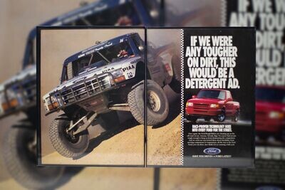 Ford Ranger - Tough on Dirt | Type Schrift
