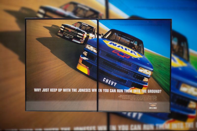 1996 Nascar Truck Series - Chevy | Type Schrift