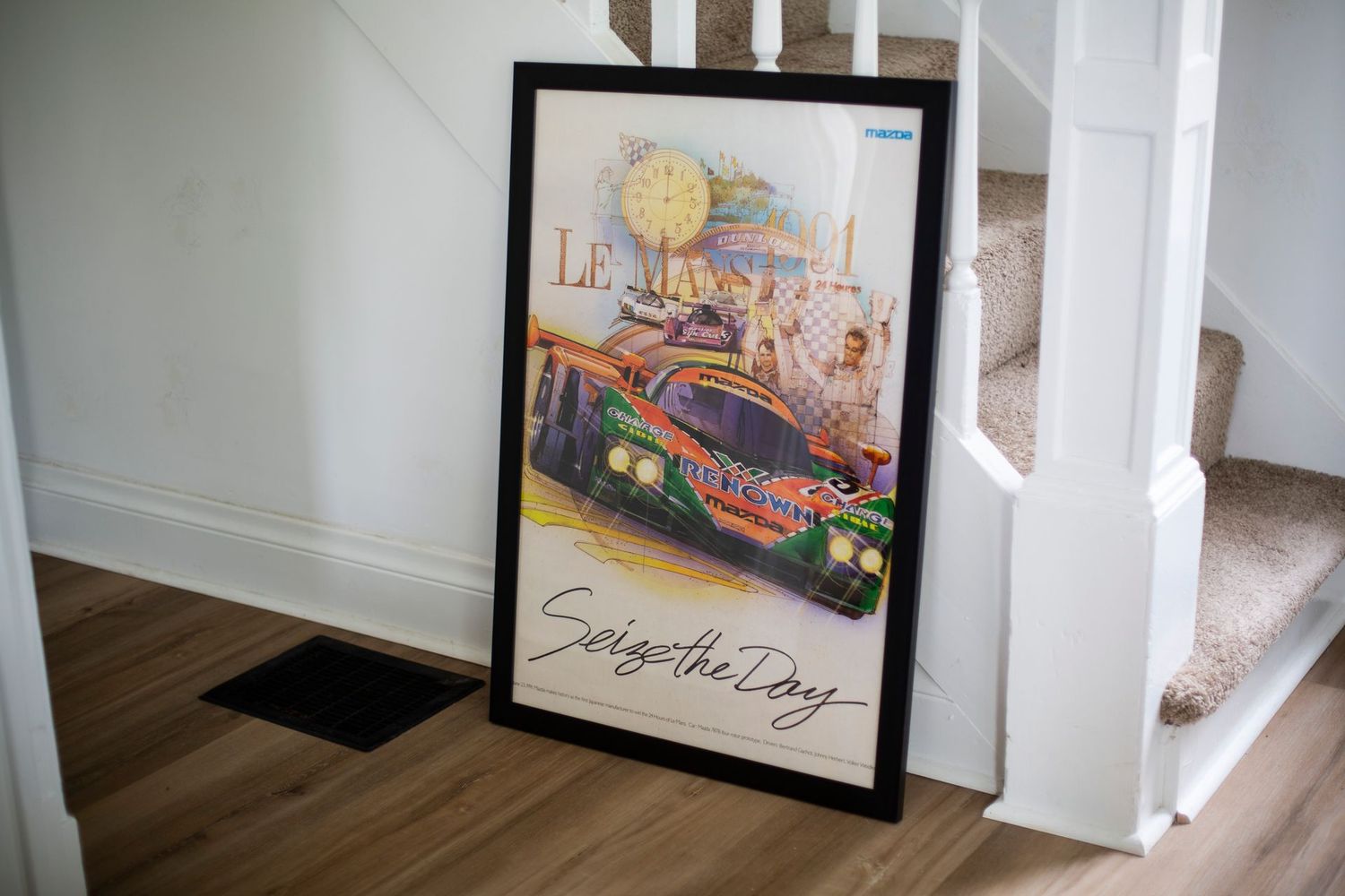Mazda Motorsports 787B Le Mans 1991 - 24x36 | Type Schrift