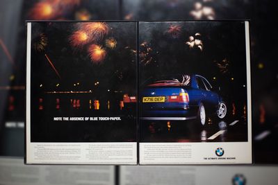 BMW E34 M5 - Blue Touch | Type Schrift