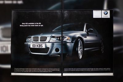 BMW E46 M3 CSL - Being Quick | Type Schrift
