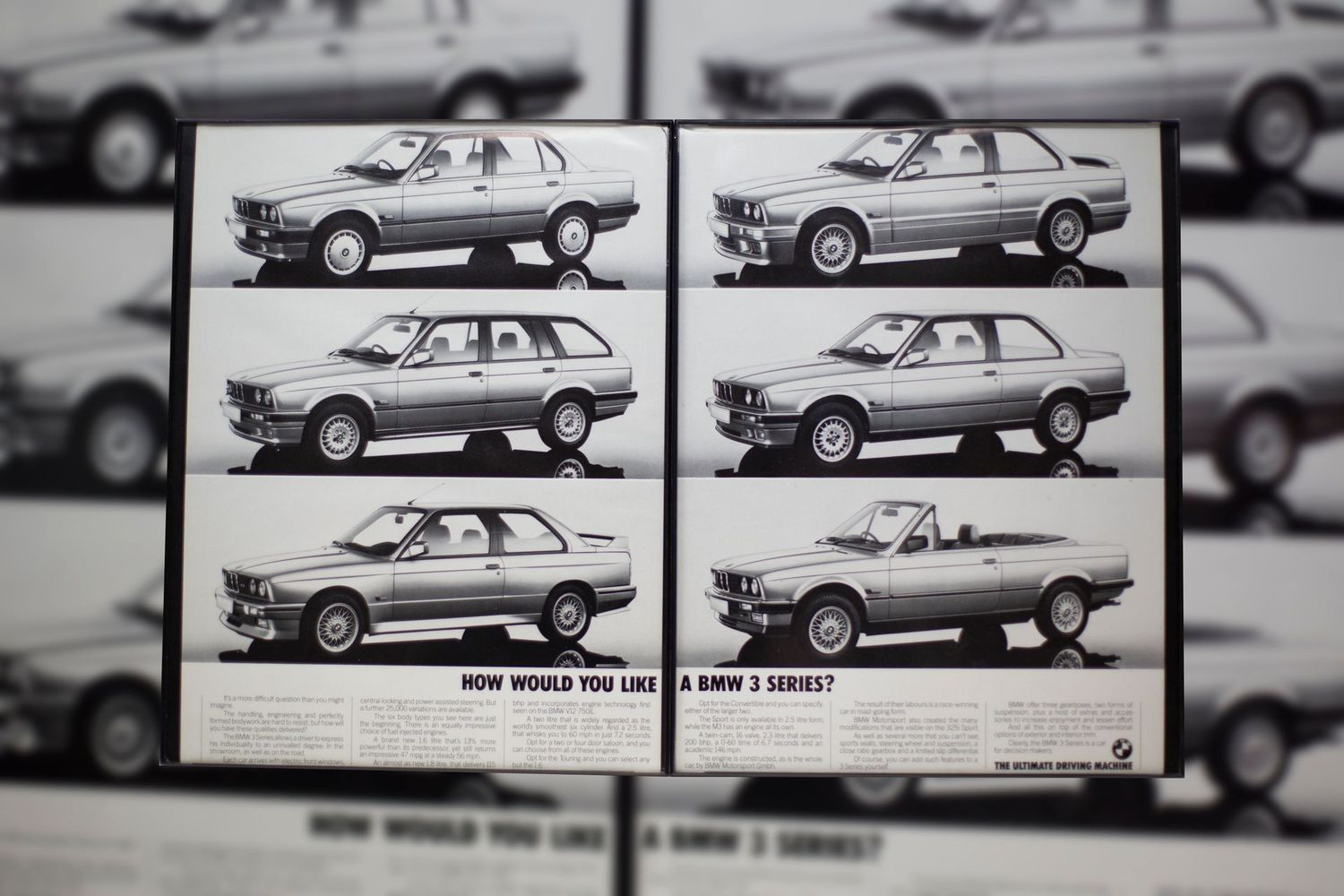 BMW E30 - How would you like ? | Type Schrift