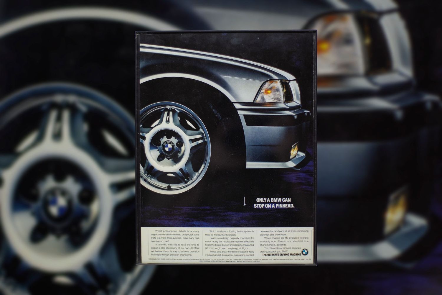 BMW E36 M3 Evo - Pinhead | Type Schrift