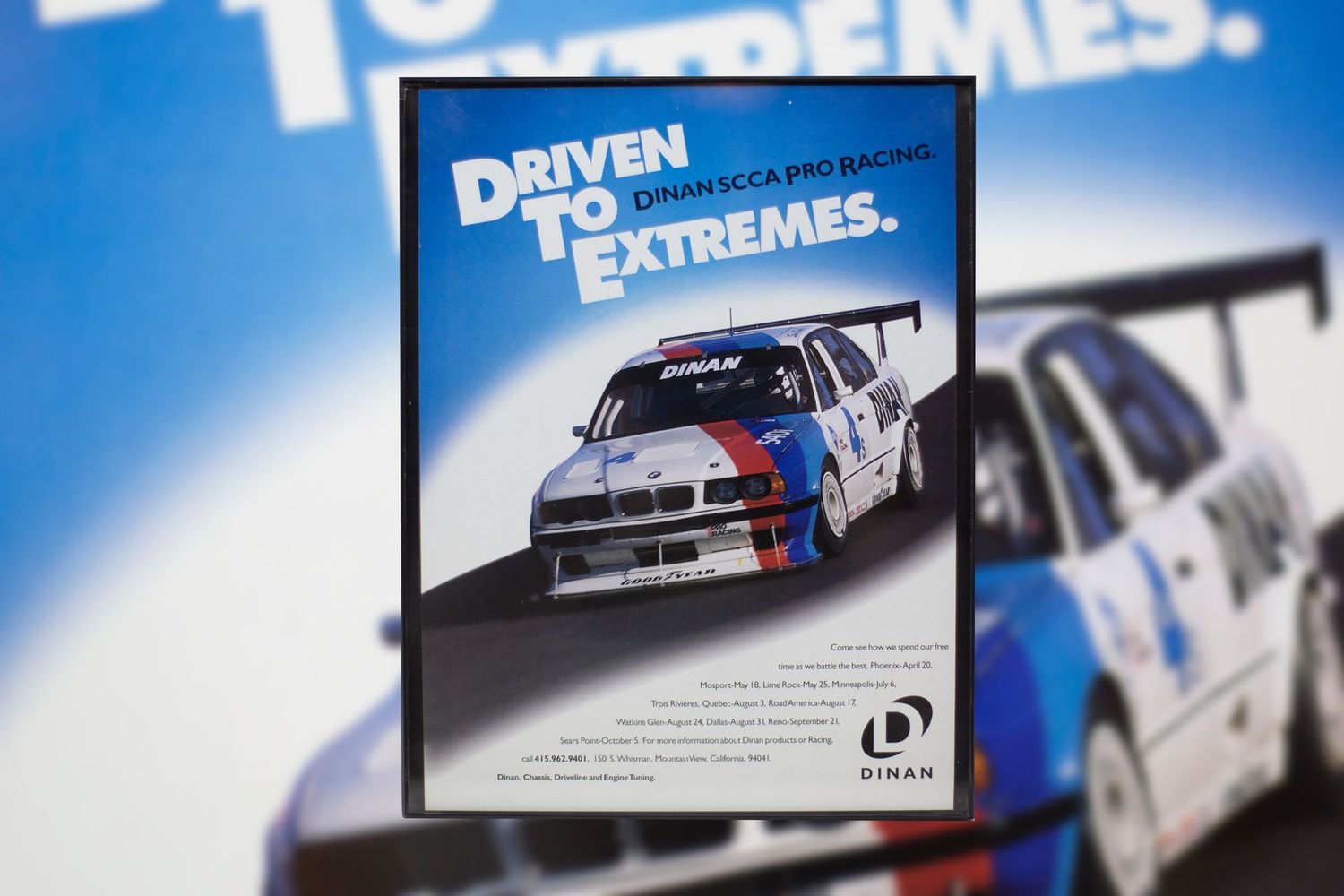 Dinan E34 - Driven to Extremes | Type Schrift