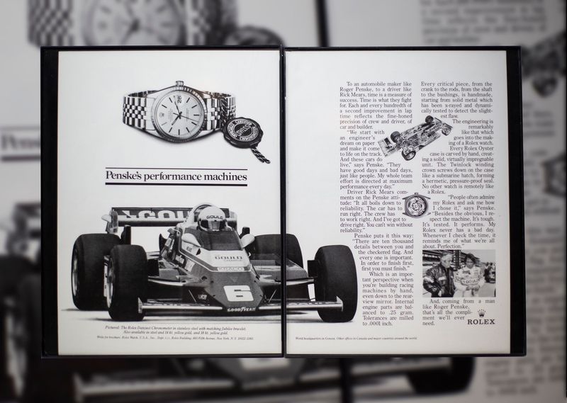 Rolex Motorsport - Penske Machine | Type Schrift
