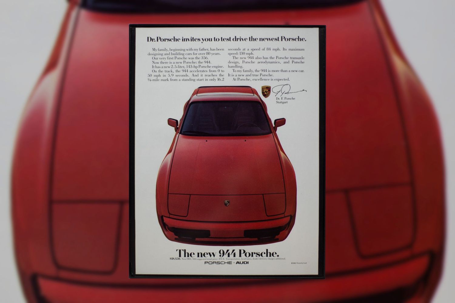 Porsche 944 - Dr. Porsche | Type Schrift