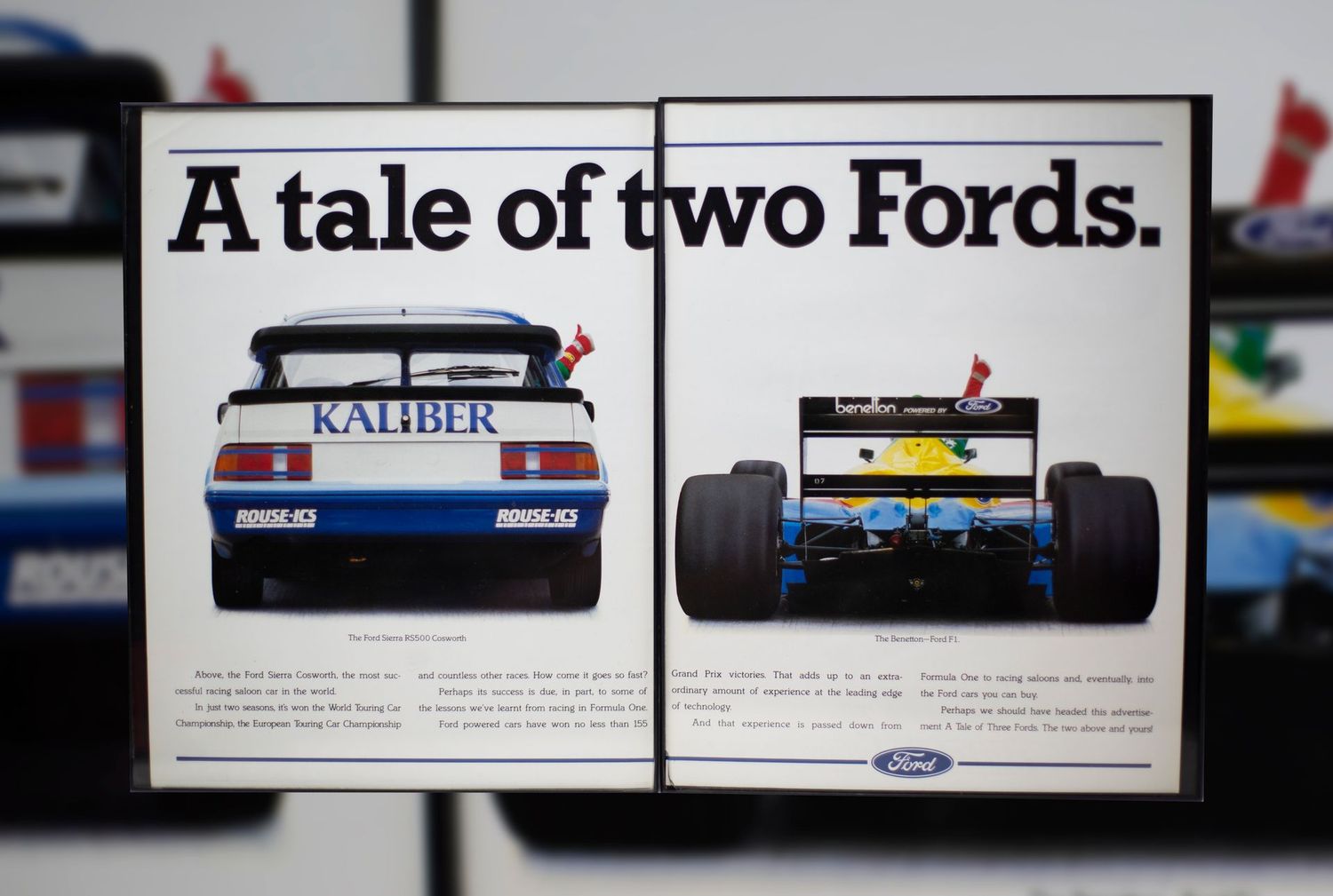 Ford Motorsport - WTCC Sierra Cosworth/Benetton F1 | Type Schrift