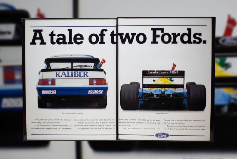 Ford Motorsport - WTCC Sierra Cosworth/Benetton F1 | Type Schrift