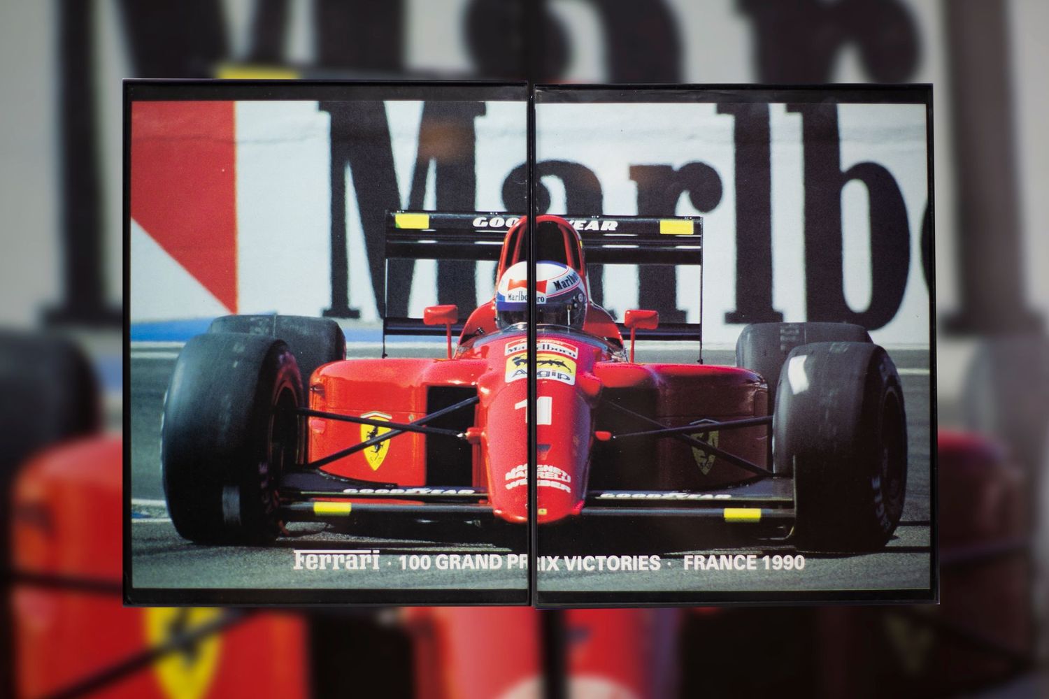 Ferrari F1 - Alain Prost - French GP | Type Schrift