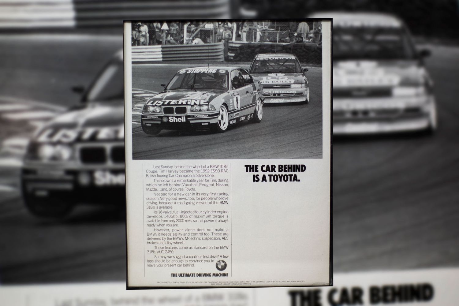 BMW E36 - BTCC | Type Schrift