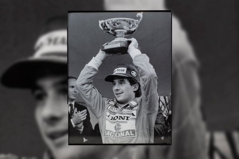 Aryton Senna - Champion | Type Schrift