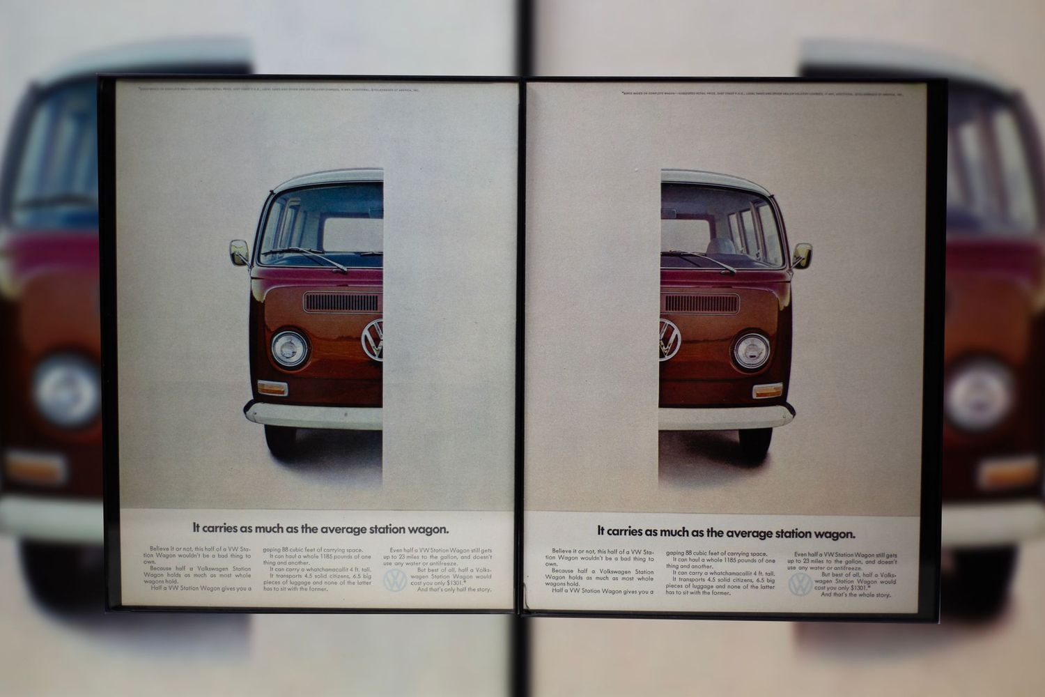 1968 Volkswagen Bus - That's the whole story | Type Schrift