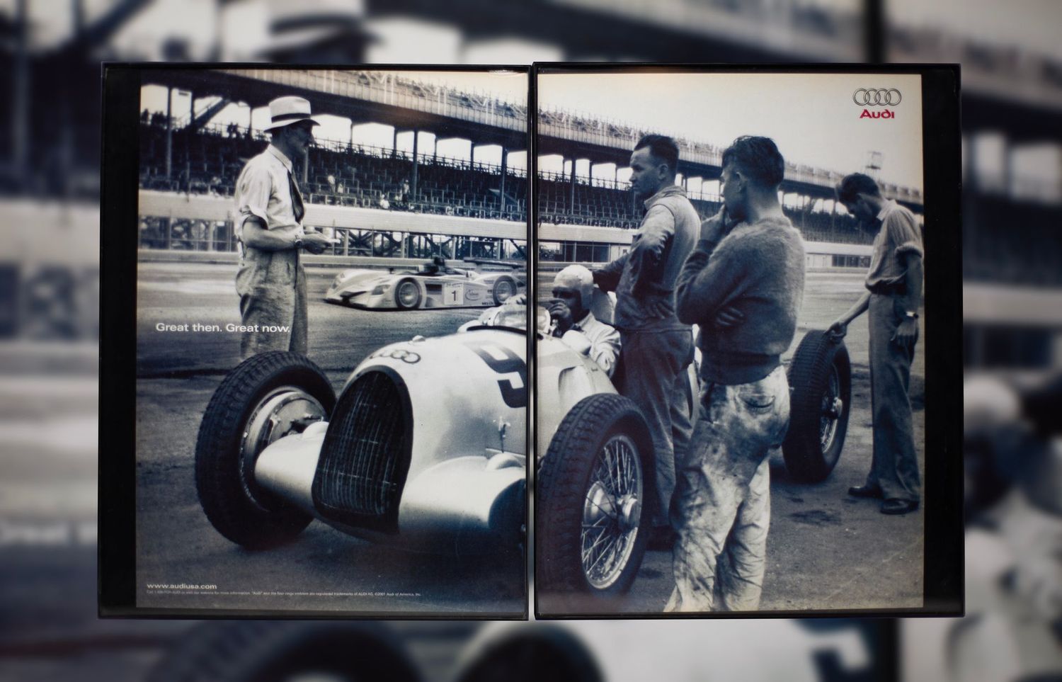 Audi Motorsport - Great Then, Great Now. | Type Schrift