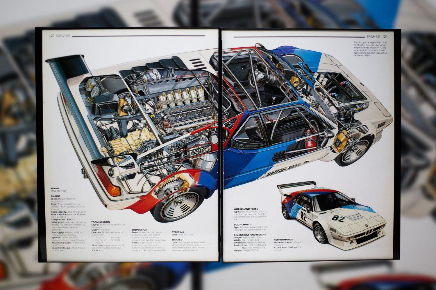 BMW M1 Pro Car - Cutaway | Type Schrift