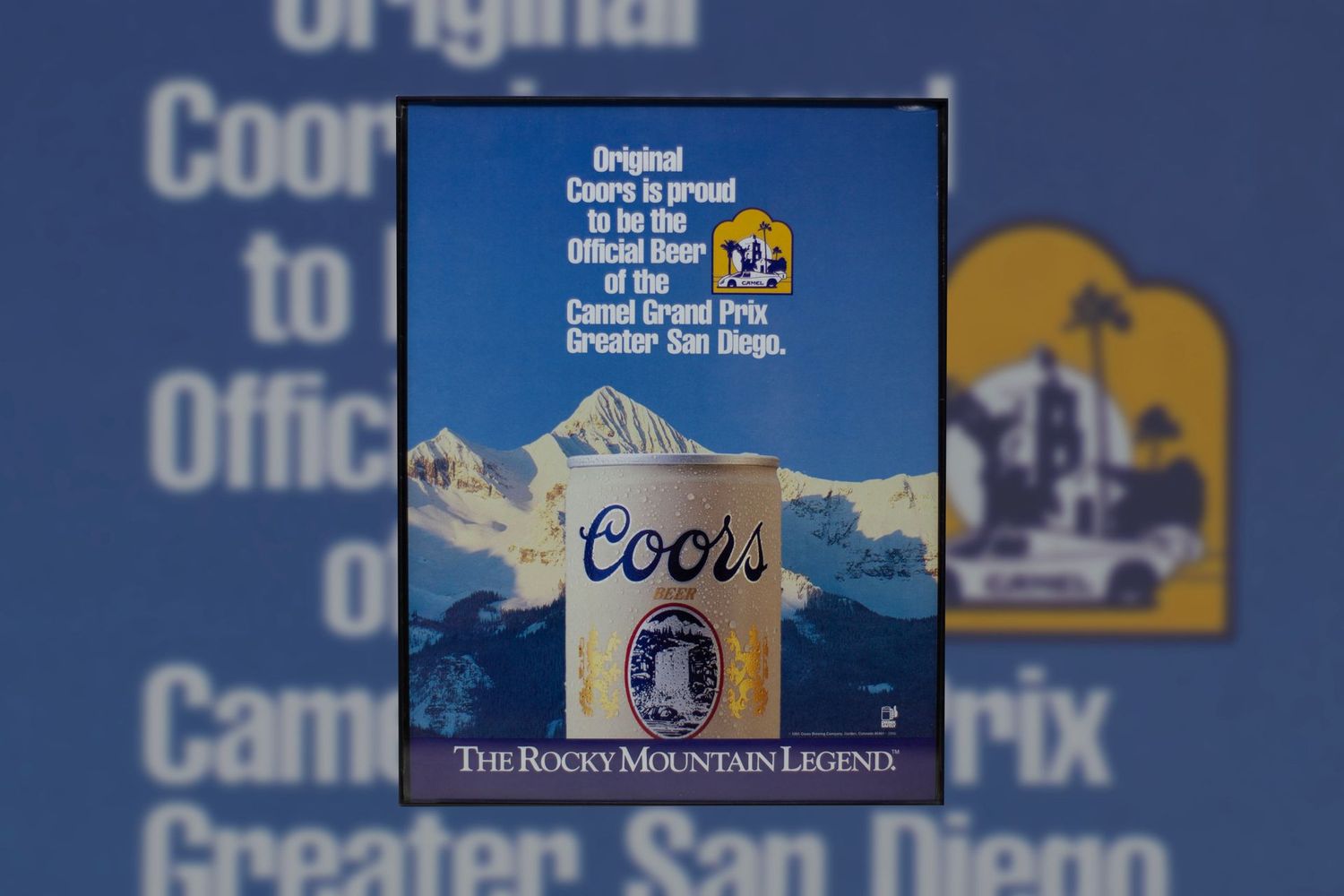 Coors - Camel GT | Type Schrift