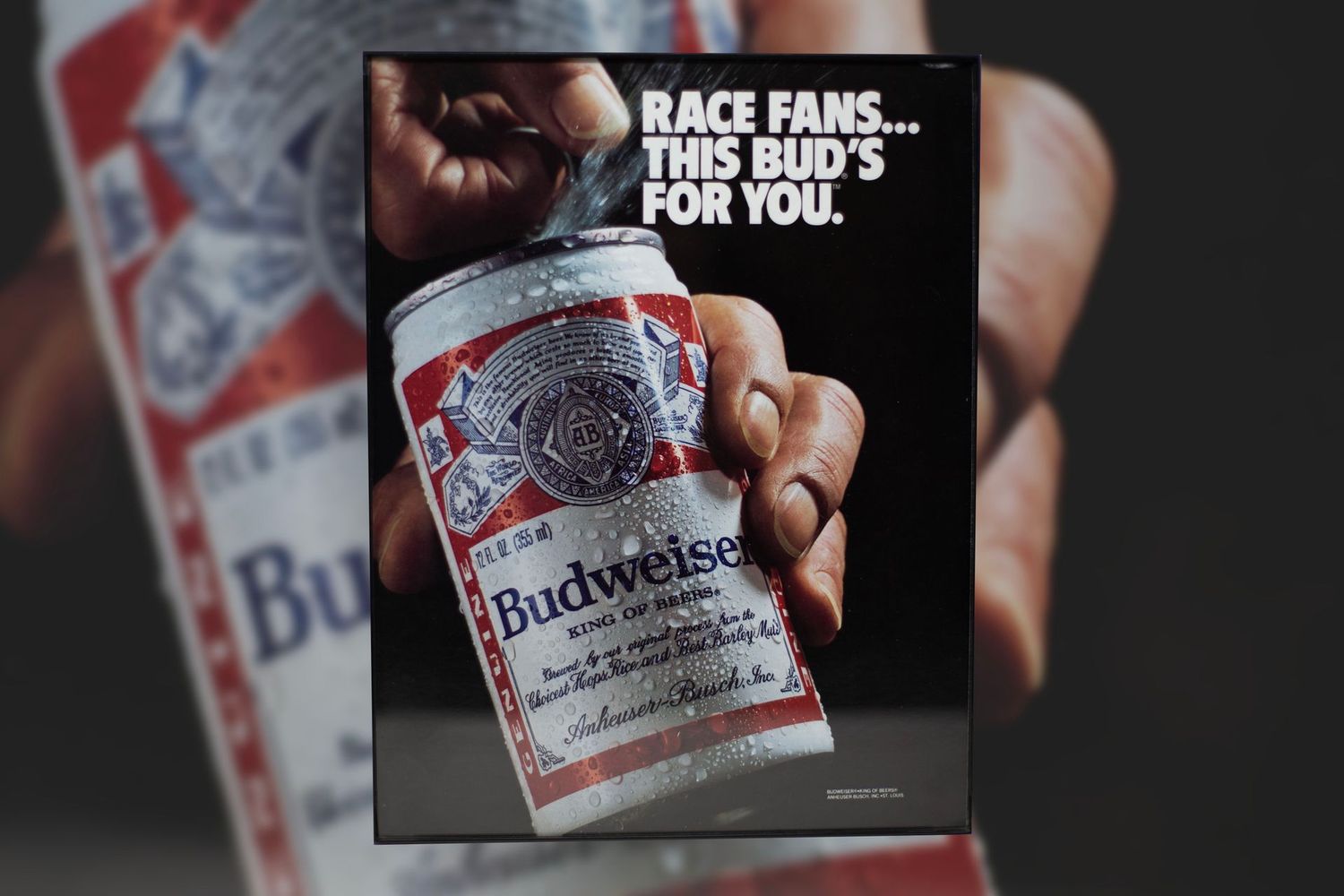 Budweiser Motorsport - Race Fans | Type Schrift