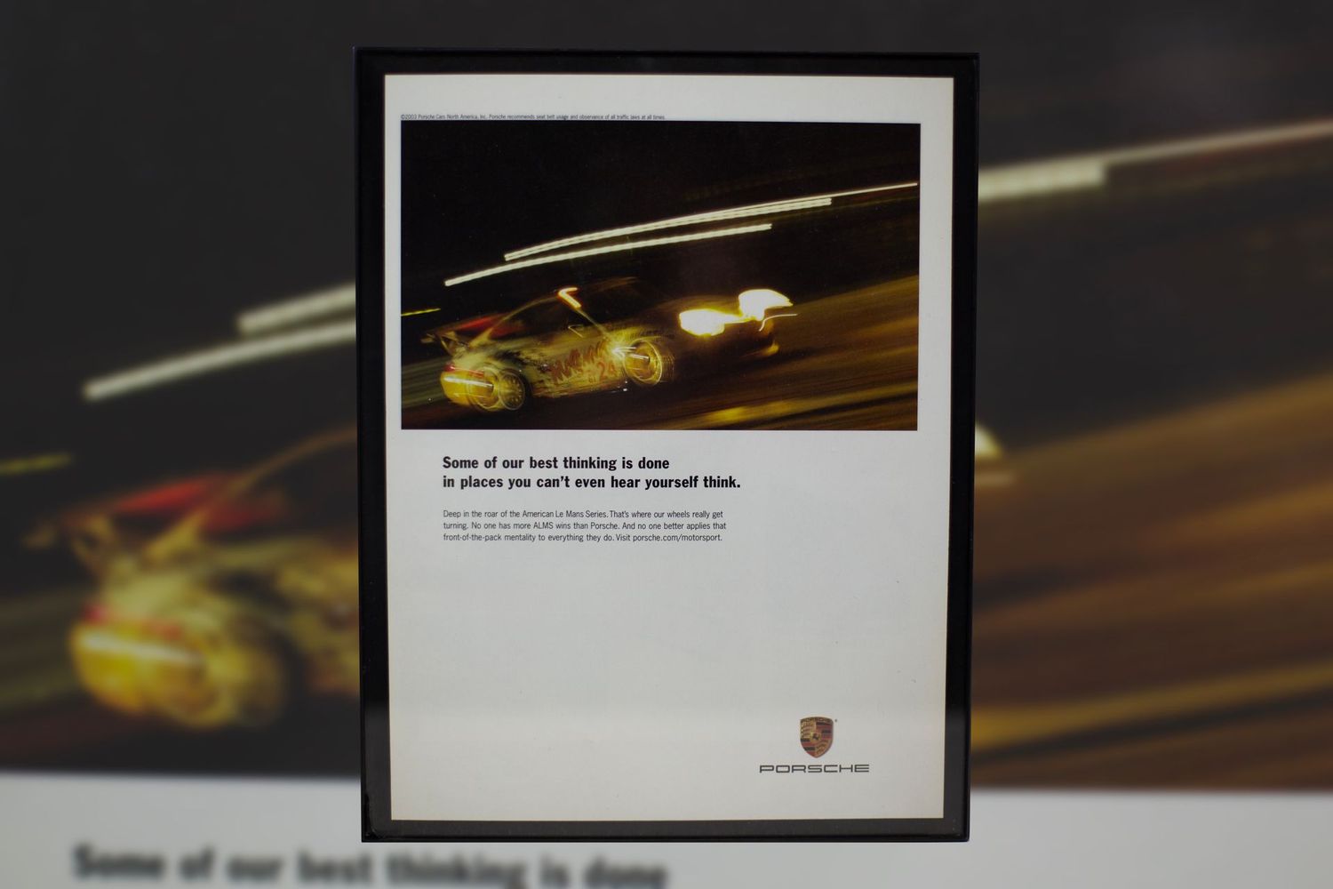 Porsche 996 - ALMS | Type Schrift