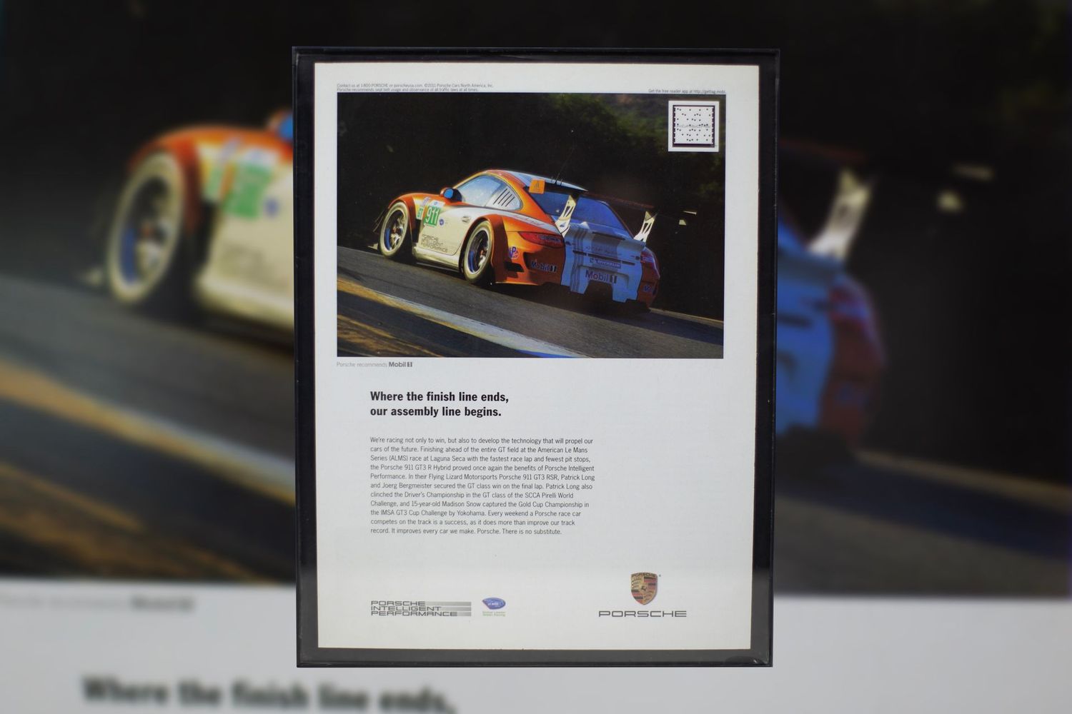 Porsche 911 GT3 R - Hybrid | Type Schrift