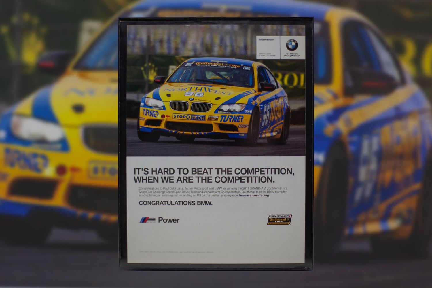 BMW E92 M3 - The Competition | Type Schrift