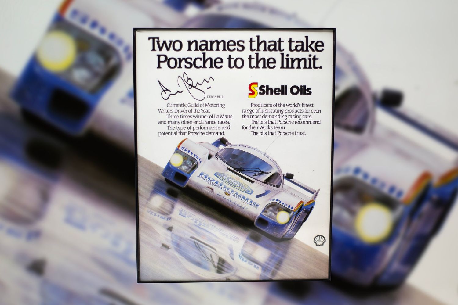 Porsche 962 - LeMans | Type Schrift
