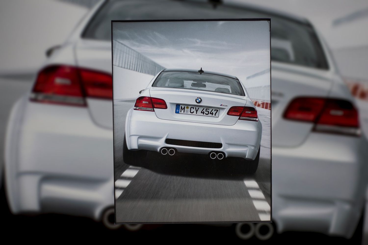 BMW E92 M3 - Alpine White | Type Schrift
