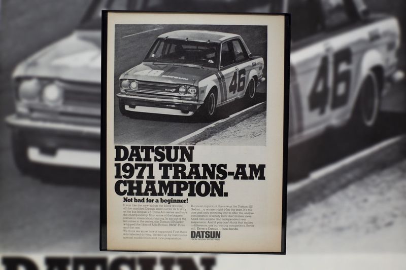 Datsun 510 BRE 46 - Trans Am | Type Schrift