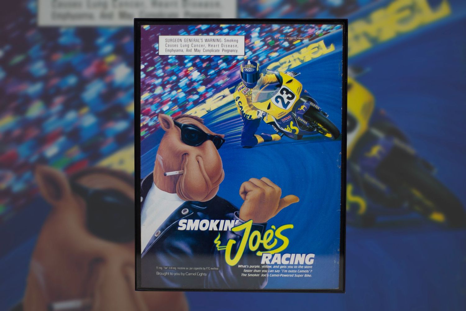 Joe Camel - Super Bike | Type Schrift